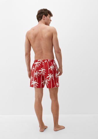 Shorts de bain s.Oliver en rouge
