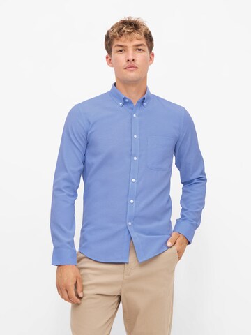 TOOche Regular Fit Hemd 'Sea Breeze' in Blau: Vorderseite