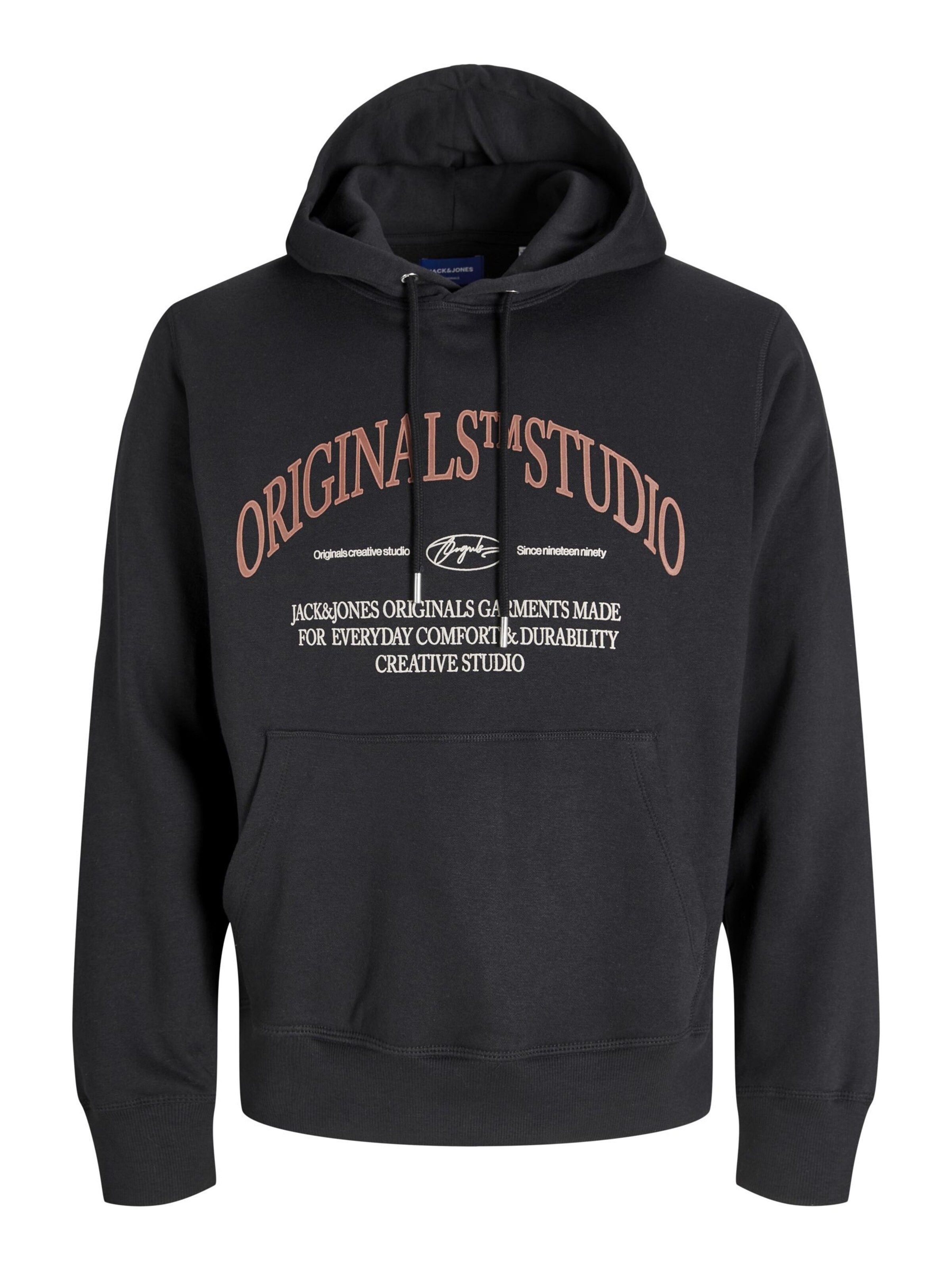 JACK & JONES Pullover in Schwarz: Vorderseite