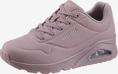 SKECHERS Sneaker 'Uno Stand On Air' in mauve / silber, Produktansicht