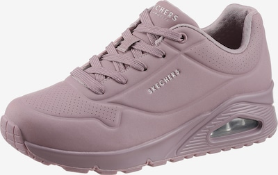 SKECHERS Sneaker 'Uno Stand On Air' in mauve / silber, Produktansicht