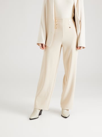 ABOUT YOU Wide leg Pants 'Josina' in White: front