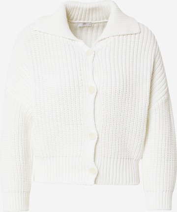 Riani Knit Cardigan in White: front