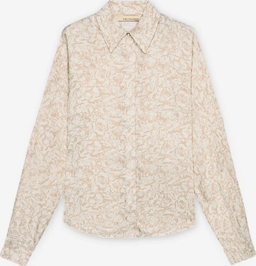 Trussardi - Blusa en beige: frente