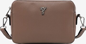 Y Not? Crossbody Bag in Brown: front