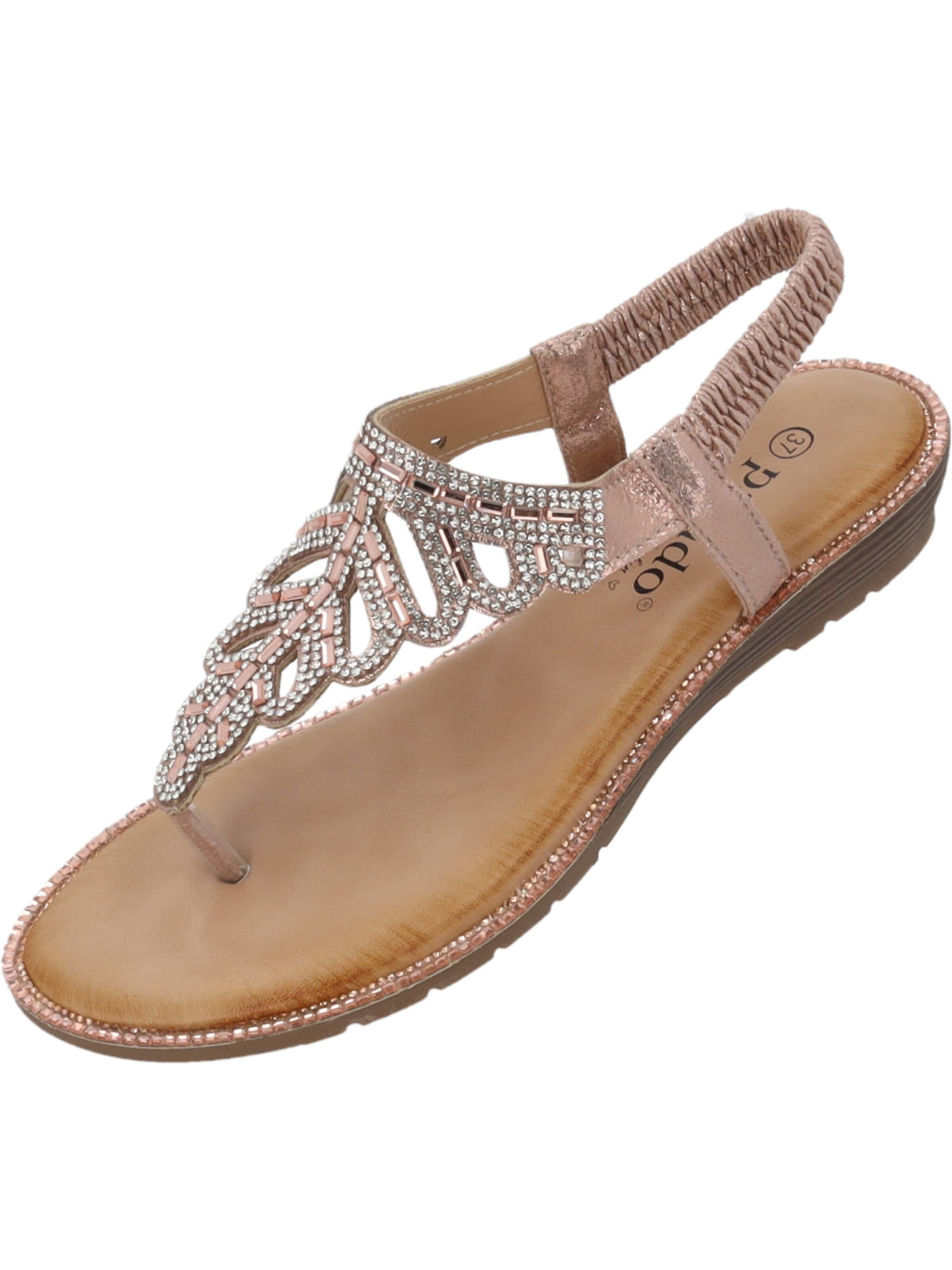 Palado by Sila Sahin Sandale 'Phuza'‌‌‌ in Pink: Vorderseite