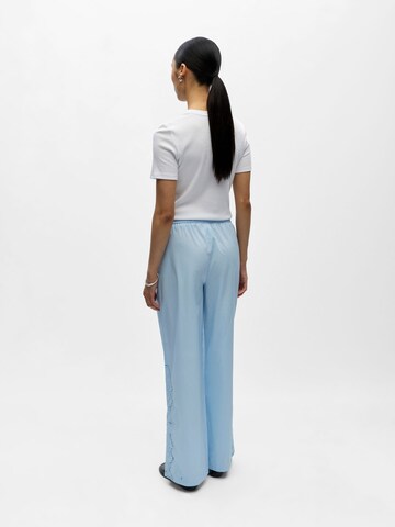 Wide leg Pantaloni di OBJECT in blu