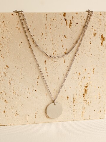 Hey Happiness Kette 'Circula' in Silber