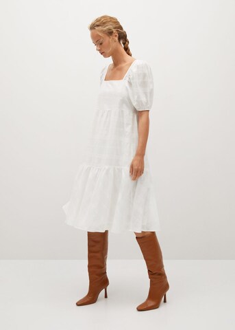 Robe MANGO en blanc