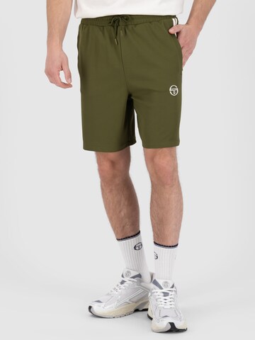 Sergio Tacchini Regular Sports trousers 'Pietrapertosa' in Green: front