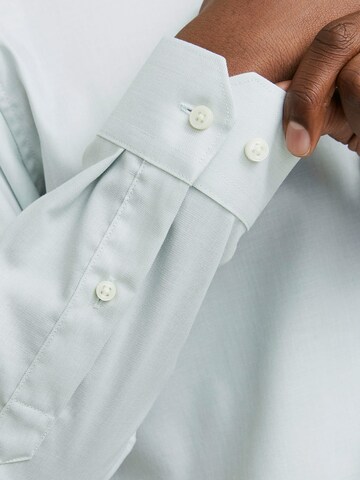 JACK & JONES Comfort fit Button Up Shirt 'bla parker' in Green