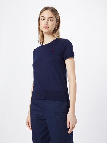 Pull-over Polo Ralph Lauren en bleu : devant