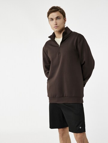 Koton Sweatshirt in Brown: front