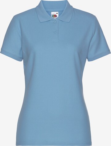 FRUIT OF THE LOOM Shirt in Blue: front