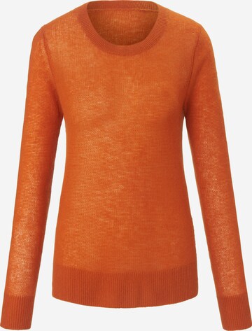 Pull-over include en orange : devant