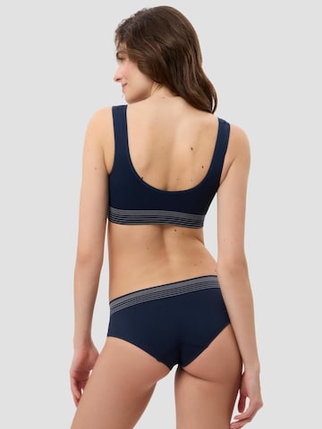 BeeDees Top 'Bustier Comfee Crop Top' in Blue