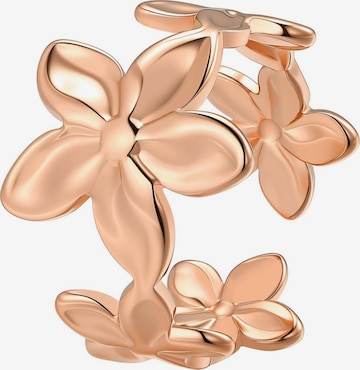Bague 'Bloom Flower' Hey Happiness en or : devant