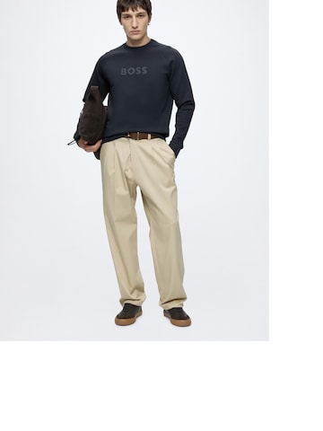 BOSS Sweatshirt 'Salbo' in Blue