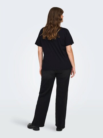 T-shirt 'CARCHRISTA' ONLY Carmakoma en noir