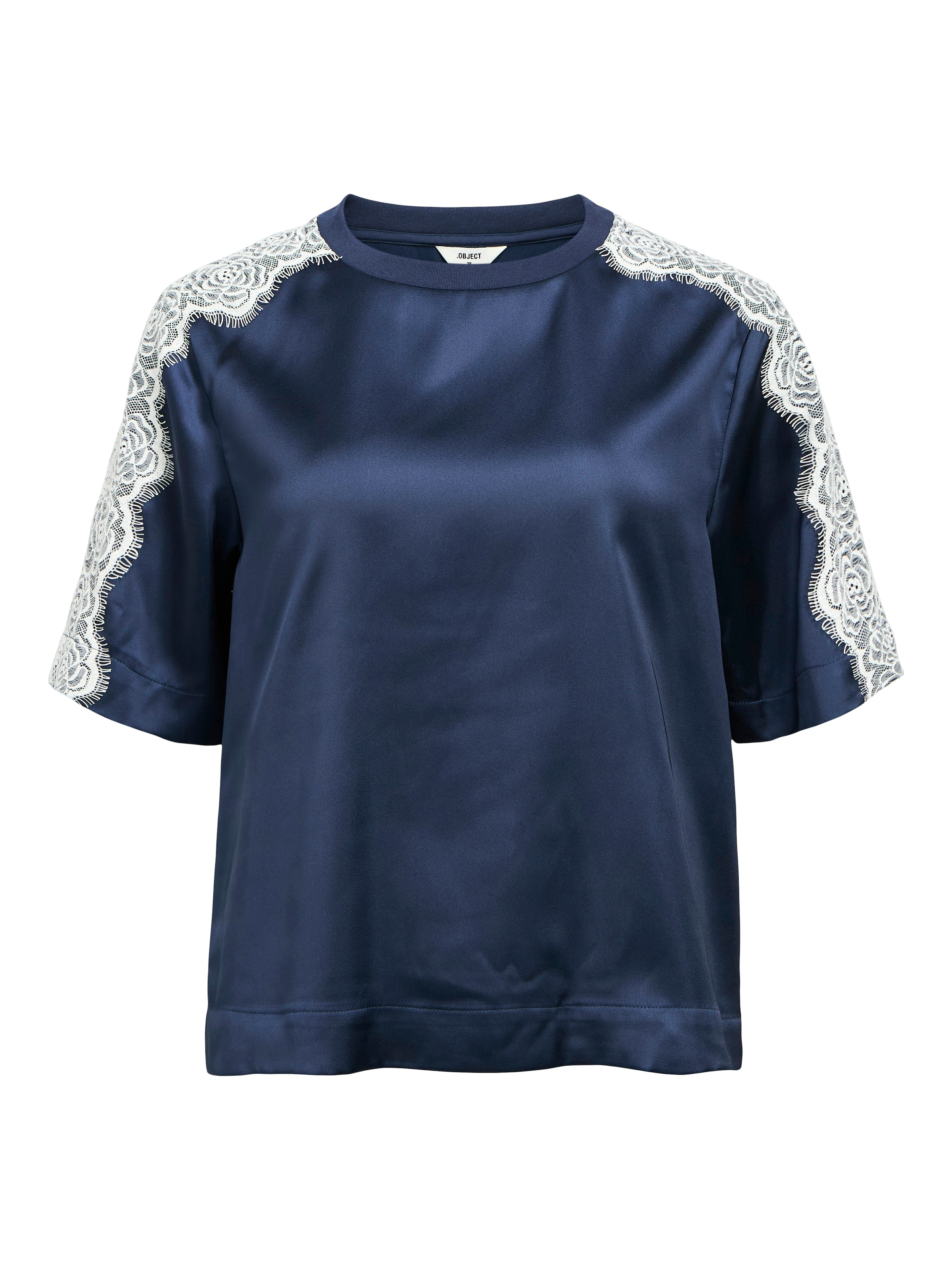 OBJECT Bluse 'OBJRandi' in Blau: Vorderseite