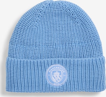 PUMA Sportmütze 'Manchester City Essentials' in Blau: Vorderseite