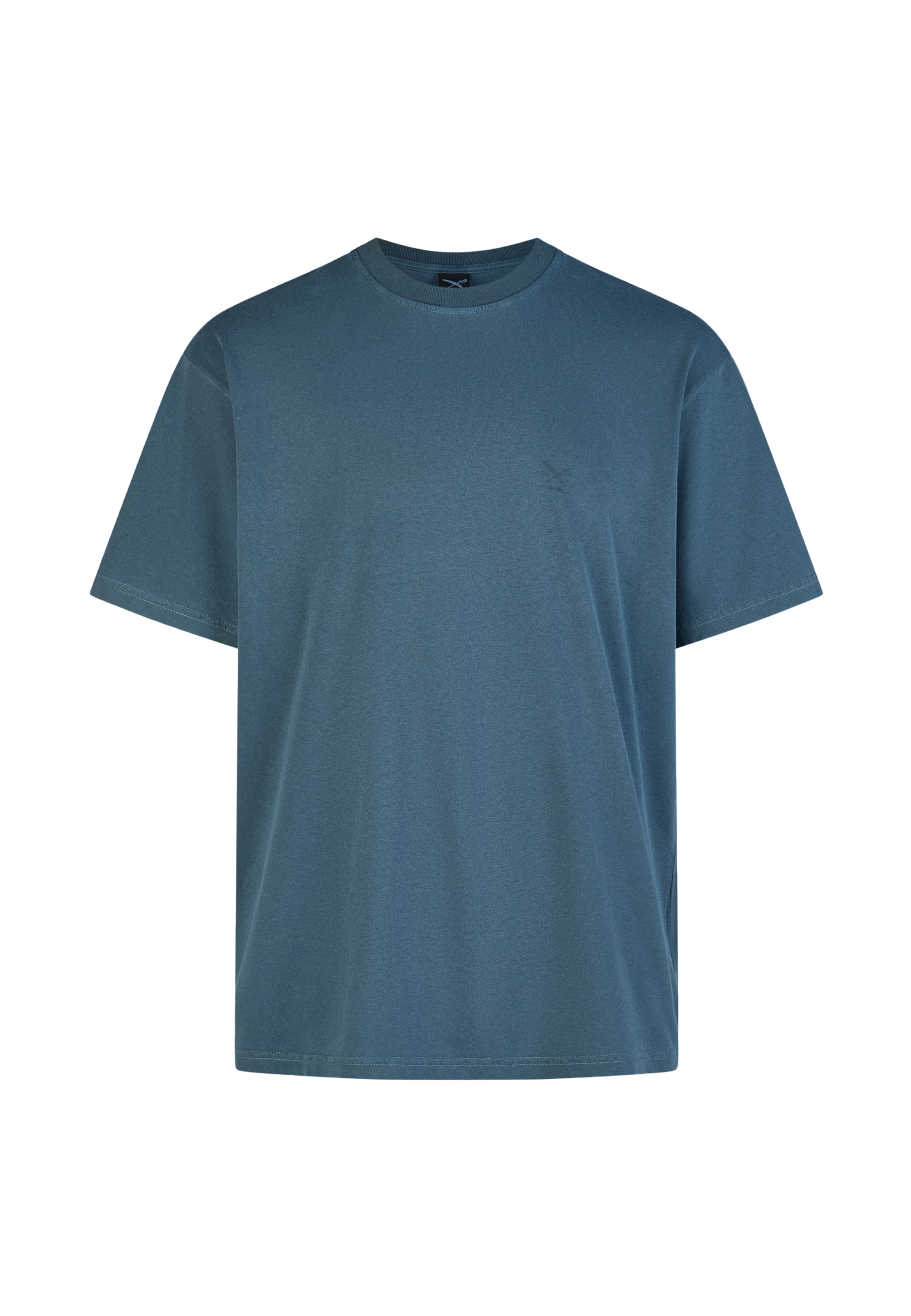 Iriedaily T-Shirt 'Waterkeeper 2' en S en bleu cyan, Vue avec produit