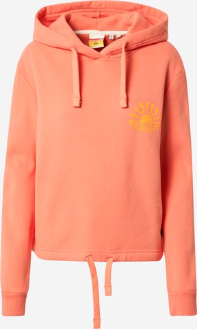 Sweat-shirt 'Cali Surf' Superdry en orange : devant