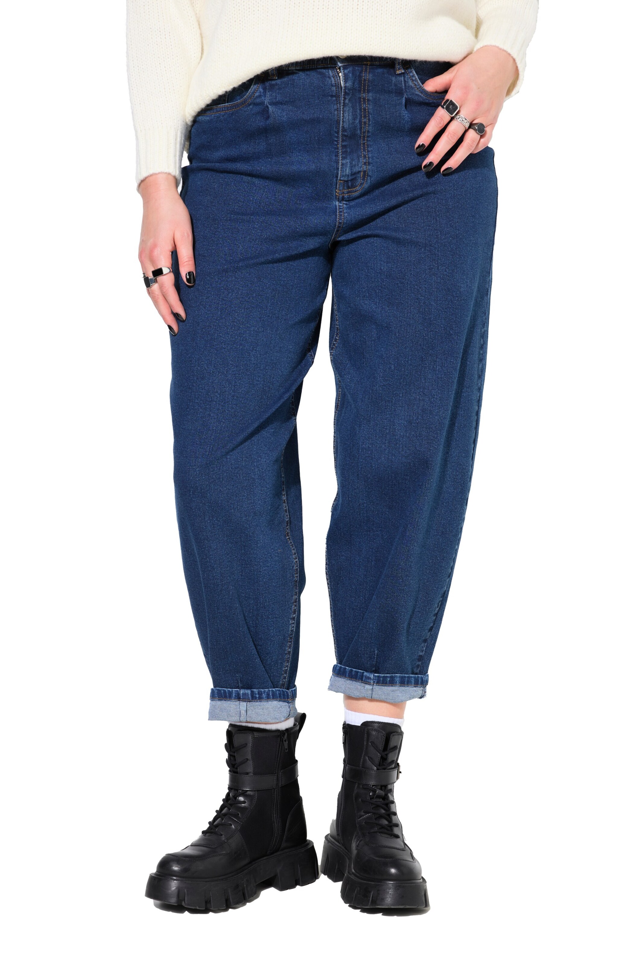 Bootcut Jean à pince Studio Untold en bleu : devant