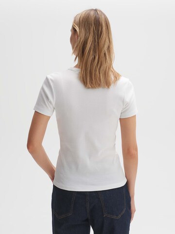 OPUS T-Shirt 'Samuna' in Weiß