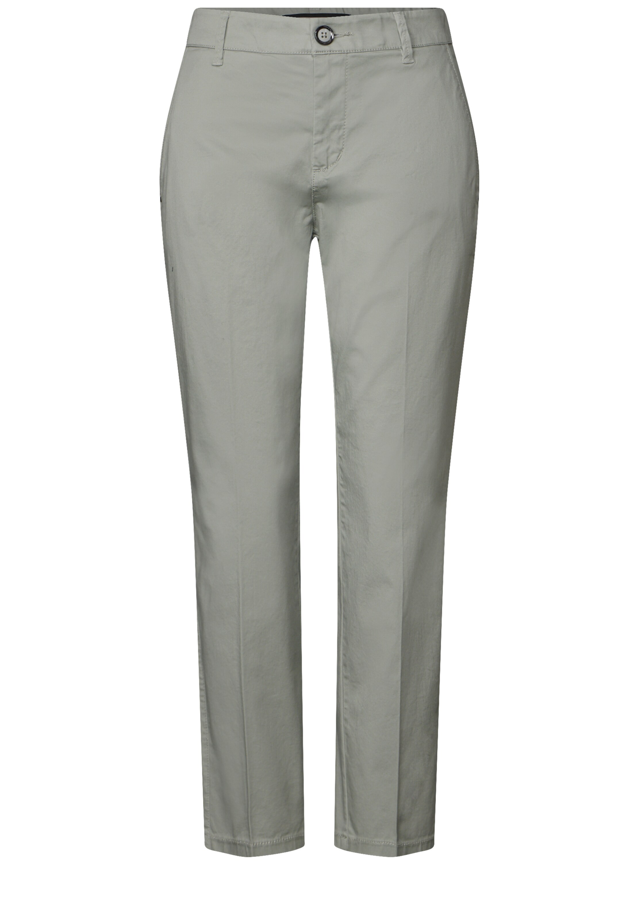 STREET ONE Pleated Pants in Green: front