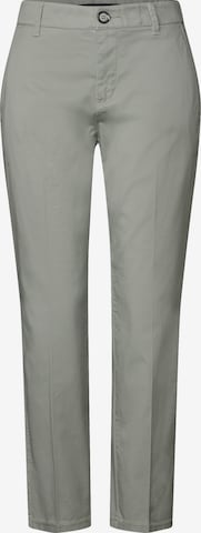 STREET ONE Pleated Pants in Green: front