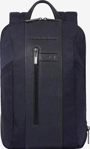 Piquadro Rucksack 'Brief' in Blau: predná strana