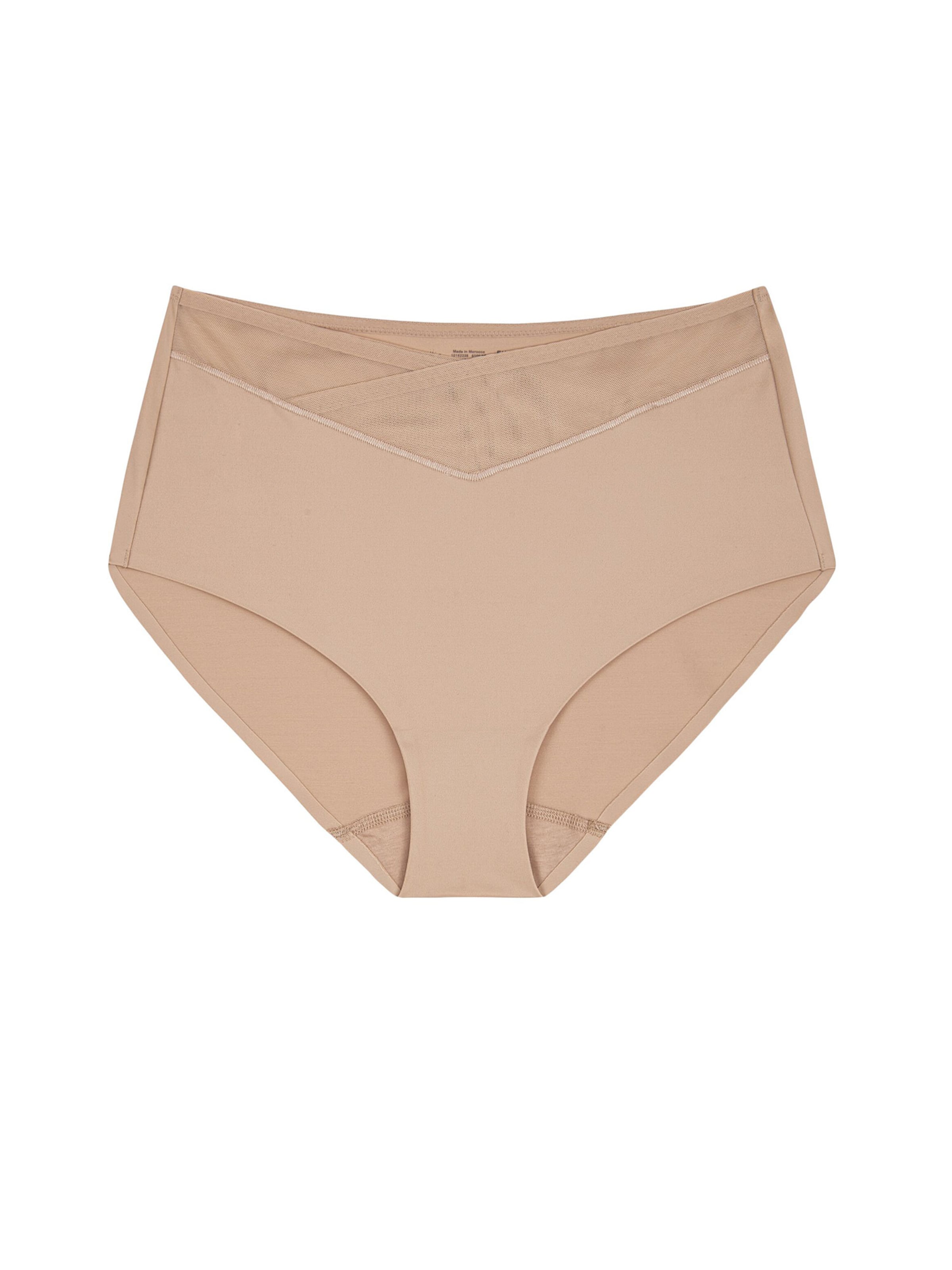 TRIUMPH - Cueca ' True Shape Sensation ' em bege: frente