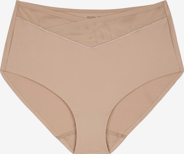 TRIUMPH - Cueca ' True Shape Sensation ' em bege: frente