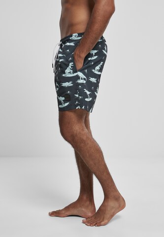 Urban Classics Zwemshorts in Blauw