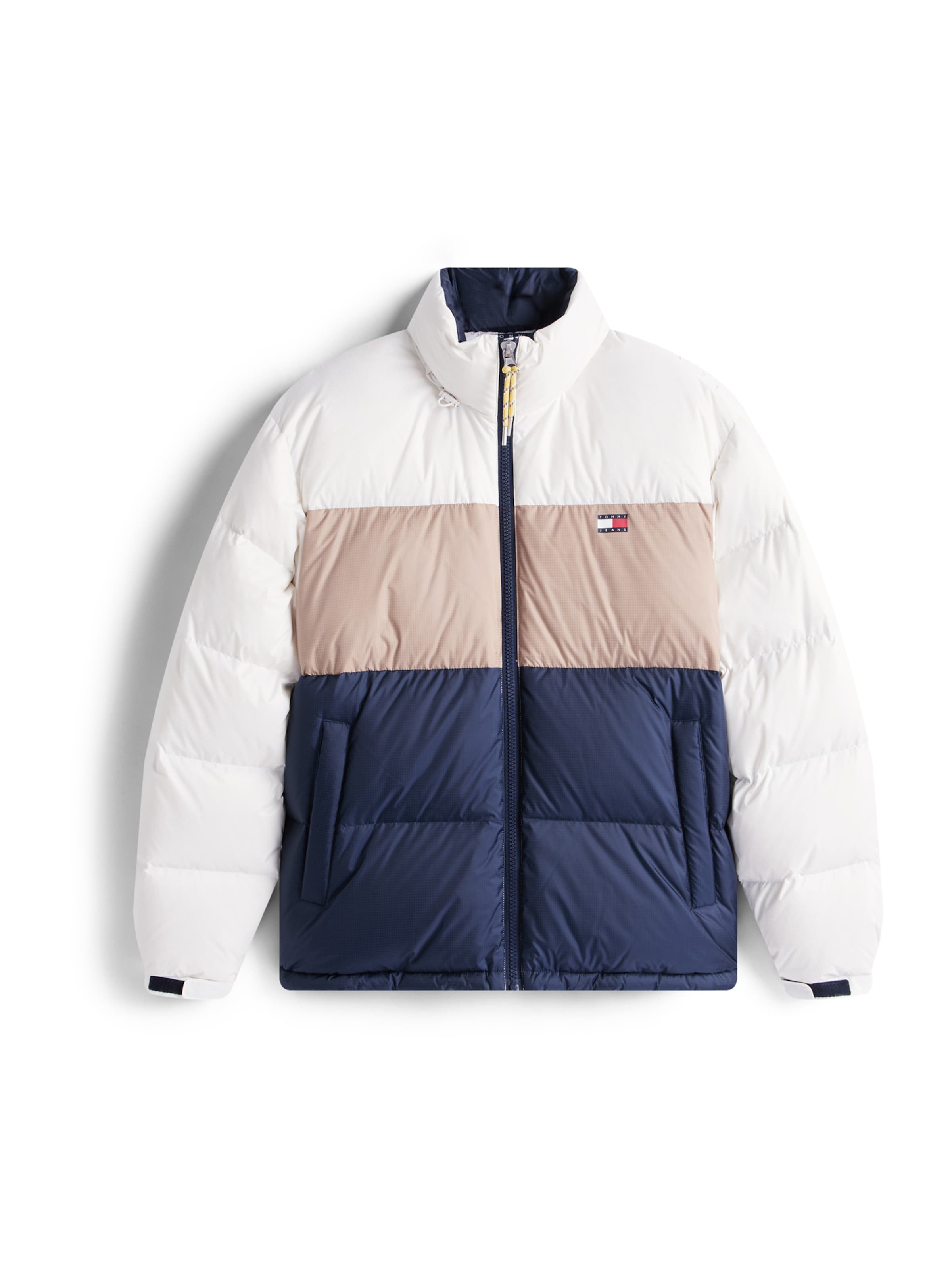 Geacă de iarnă 'ALASKA DOWN' de la Tommy Jeans pe bej: față