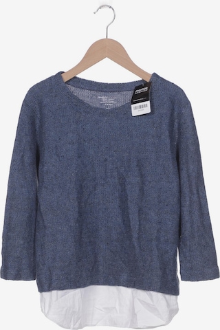 Majestic Filatures Sweater & Cardigan in XS in Blue: front