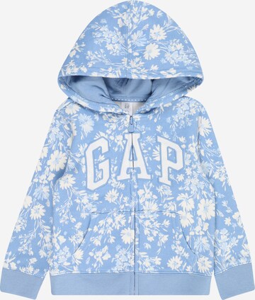 GAP Sweatjacke 'V-SP' in Blau: predná strana