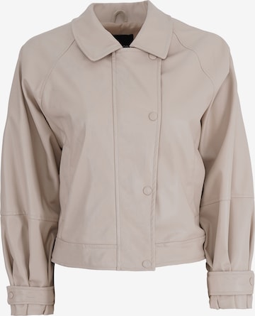 FRESHLIONS Between-Season Jacket 'Mina' in Beige: front