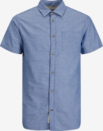 mėlyna JACK & JONES Marškiniai 'JORAbel': priekis