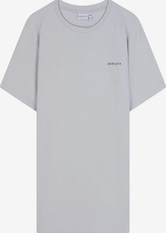 AMBIQUE Shirt 'JUSTIN' in Grey: front