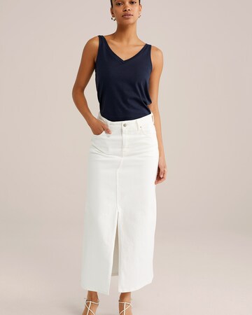 WE Fashion Overdel i blå