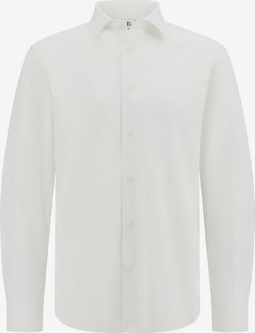 Camicia di Boggi Milano in bianco: frontale