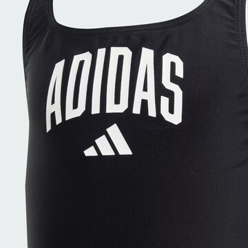 ADIDAS SPORTSWEAR Moda plażowa sportowa 'Collegiate' w kolorze czarny