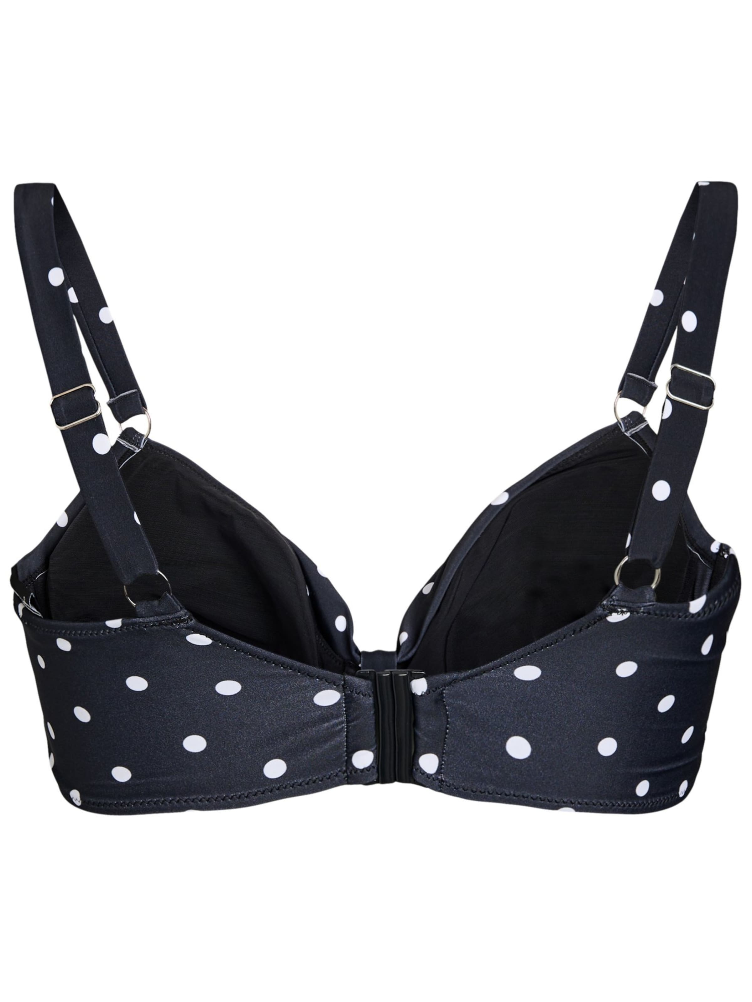 Swim by Zizzi Балконет Верх бикини в Черный