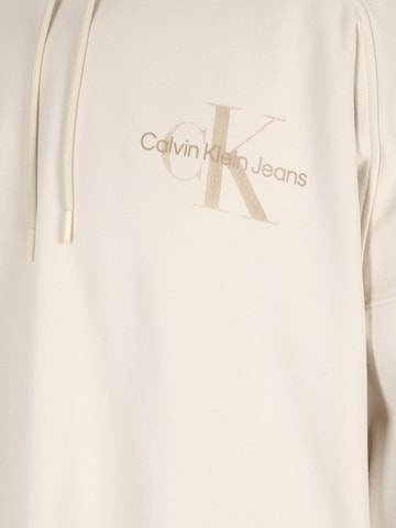 Calvin Klein Jeans Mikina – béžová