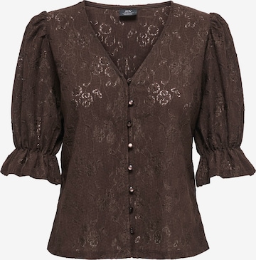 JDY Blouse 'JDYJakobe' in Bruin: voorkant