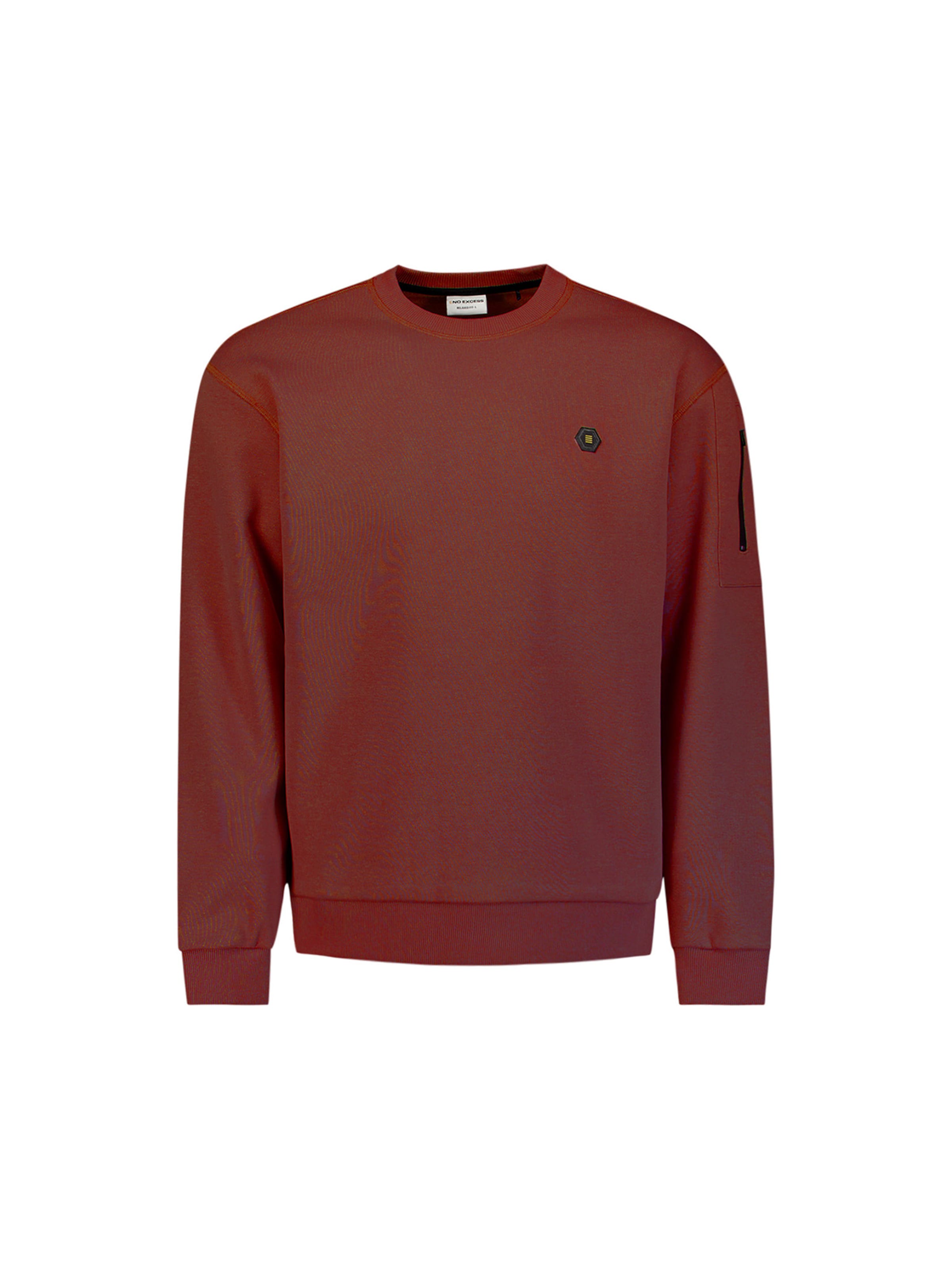 No Excess Sweatshirt in Red: front