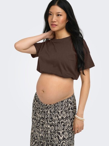 Only Maternity Shirt in Bruin