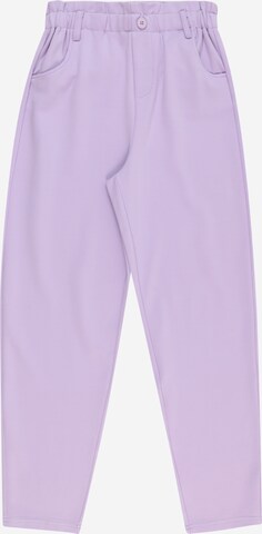 Effilé Pantalon KIDS ONLY en violet : devant